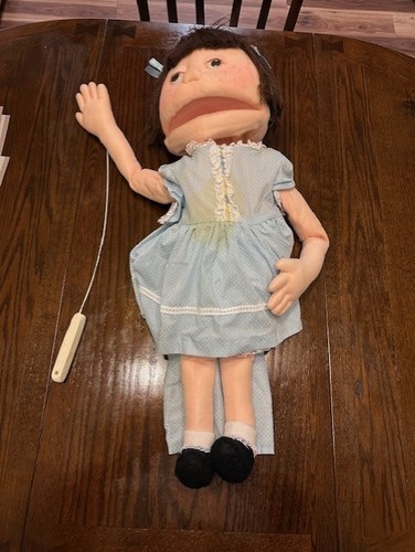 Ventriloquist dummy puppet - ventriloquist,