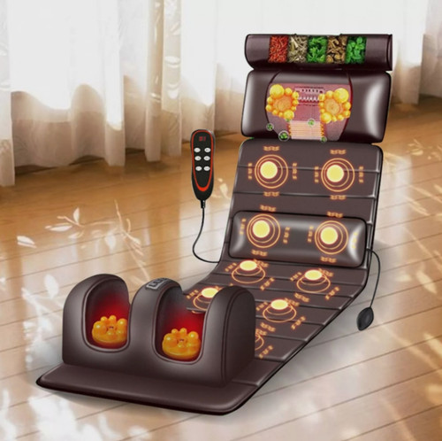 Comfier massage mat heat - w/,