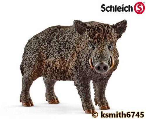 Schleich wild boar plastic toy - wild,