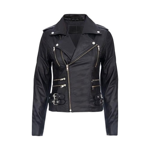 Women biker jacket ladies - jacket,