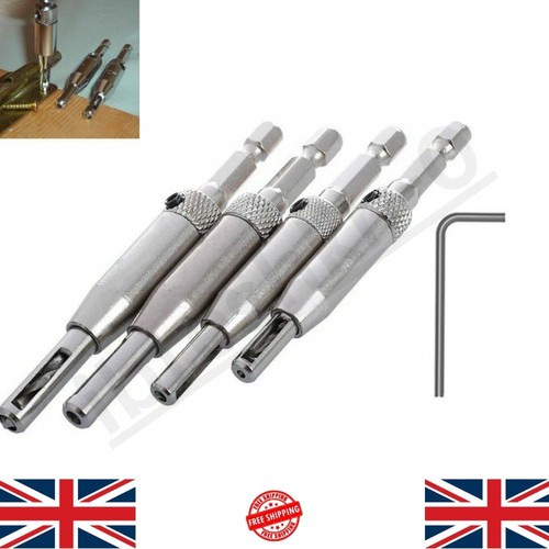Door lock hinge - drill, bit