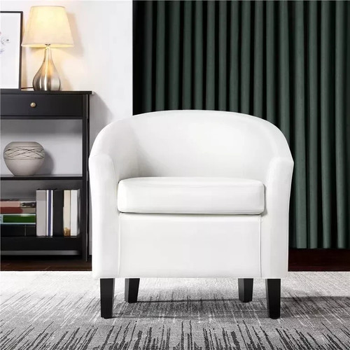 Tub chair faux leather - chair,