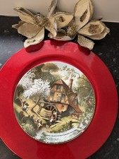 Coalport Collector Plate Called The Old Mill By Robert Hersey 
