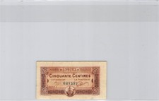 Chambre De Commerce Of Toulouse 50 Cents 1919 - 1924 Series 1 N°664581