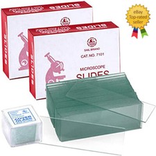 Premium Microscope Glass Slide Slips Square Cover Glass for Optical Microscope◈