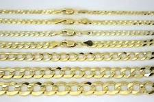 14K SOLID GOLD CUBAN LINK