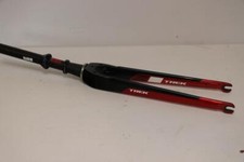 Trek Carbon Road Bike Fork E2 Tapered Red Black Direct Mount Rim Madone Headset