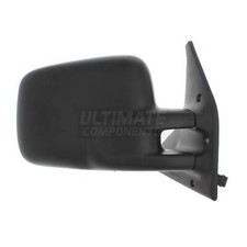 For VW Transporter T4 Van 1990-2003 Electric Wing Door Mirror Black Drivers Side