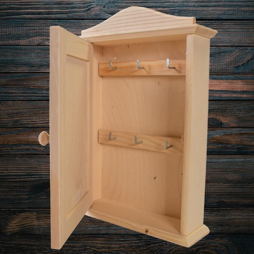 Wooden key box rack cabinet - wooden,