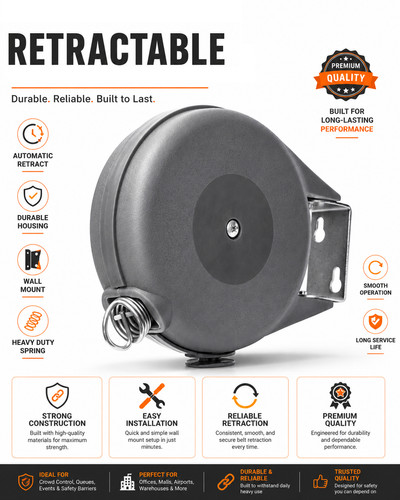 15m retractable clothes line - retractable,