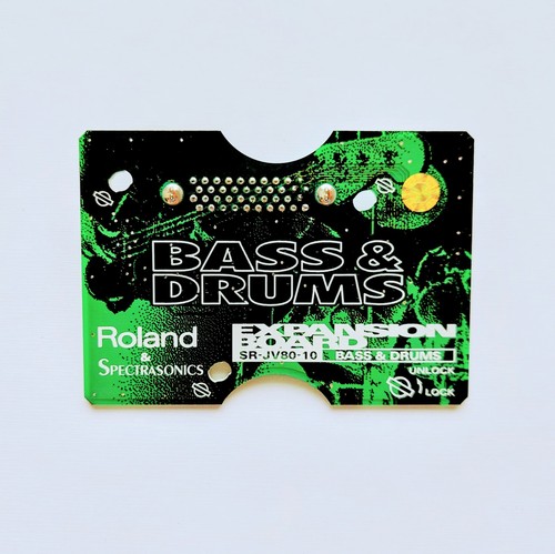 Roland jv80 bass - roland, drums