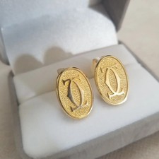 Cartier Earring Earrings Oval
