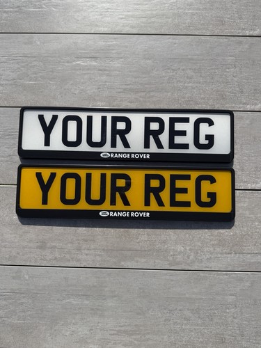 Range rover number plate - range,