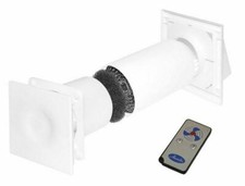 Single Room Heat Recovery Kit with Remote Controller / Wall Extractor Fan Set