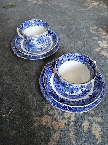 Vintage burleigh willow blue - vintage,