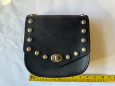 Triumph OEM Leather Sissy Bar