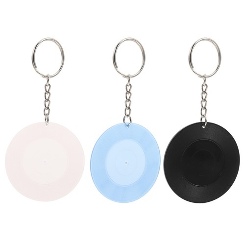 3pcs portable abs vinyl record - 3pcs,