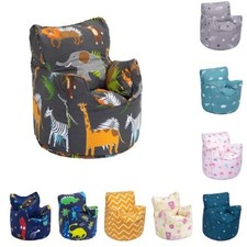 Kids Bean Bag Chair Children Gaming Beanbag Armchair Play room Toddler Pouffes