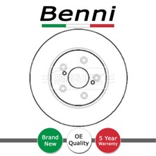 1x Brake Disc Front Benni Fits