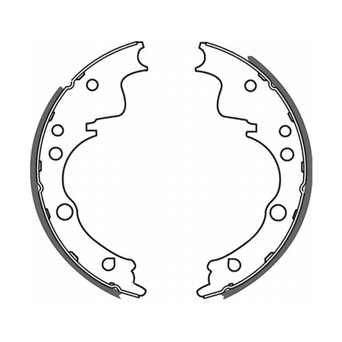 Brake shoe fits daf 400 - 1x,