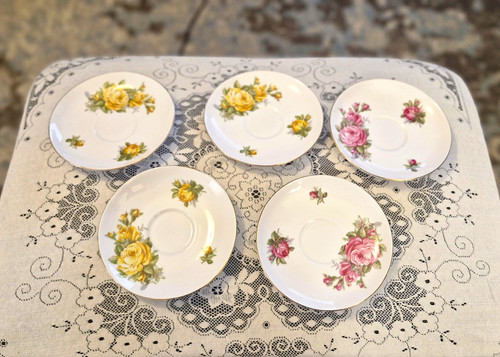 Shelley saucers only with - shelley,
