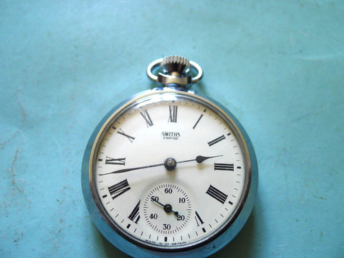 Smiths chromed cased - cased, pocket