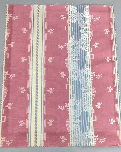 Silk damask fragment antique