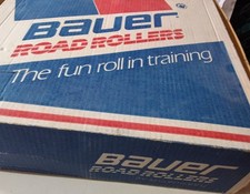 Genuine BAUER TURBO 33 Cardboard Outer Box - Quad Roller Ice Skates - 1989