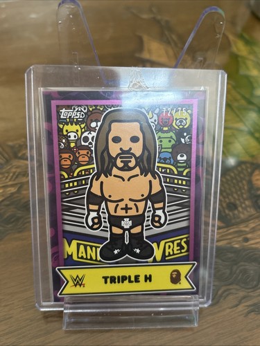 Triple 2025 topps - wwe, x