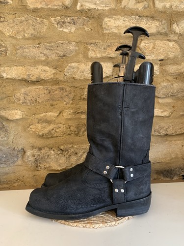 Vintage mens black - vintage, suede