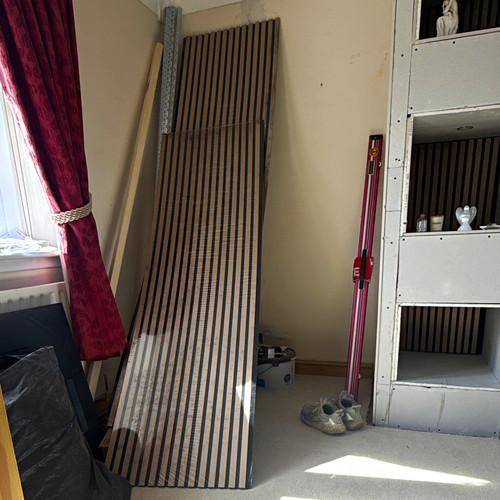 Slat decorative wall - decorative,