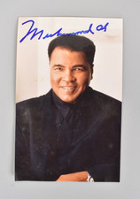 Muhammad Ali Signed 3.5" x