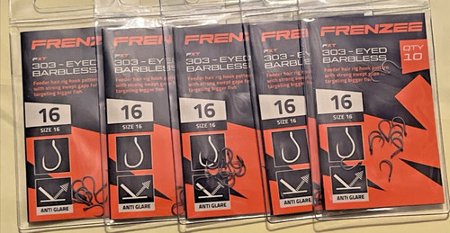 Feeder 303 hooks eyed - hooks,