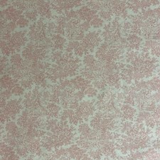 Vintage Toile Faded Red French