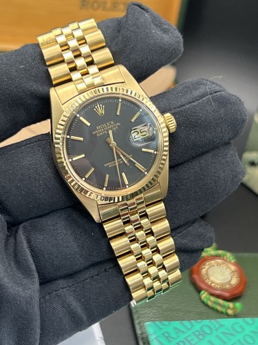 Rolex datejust 36mm watch 18k - 36mm,