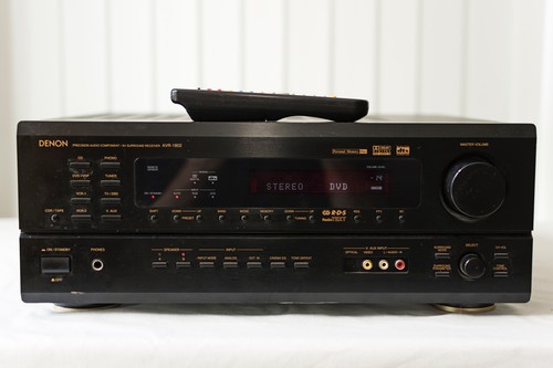 Denon avr 1802 precision audio - denon, avr-1802