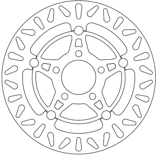 Floating brake disc kymco - floating,