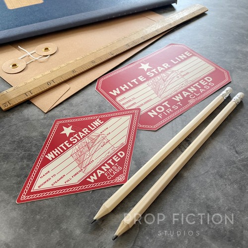 White star line pair of - star,
