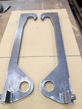 Pair of BM Volvo/JCB Loading Shovel Weld on Loader Brackets. 25mm Top Hook