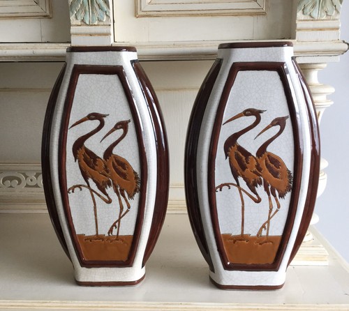 Art deco vase - art,