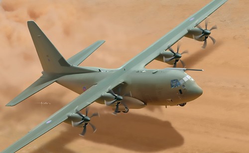 Italeri raf hercules - 1:48,
