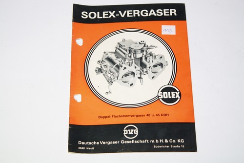 Solex 40ddh 45ddh ddh - /,