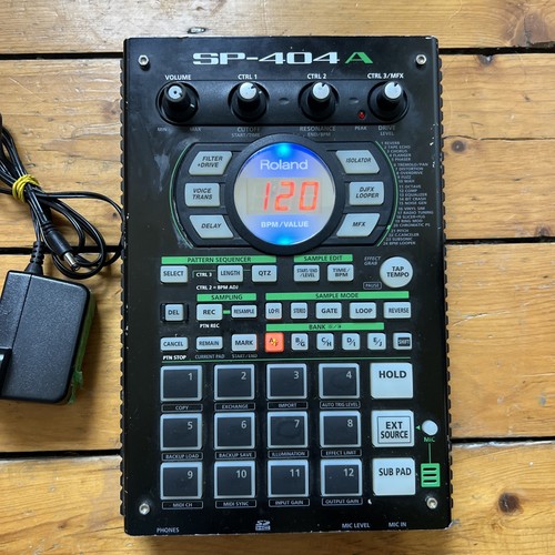 Roland 404a sampler with - sp-404a,