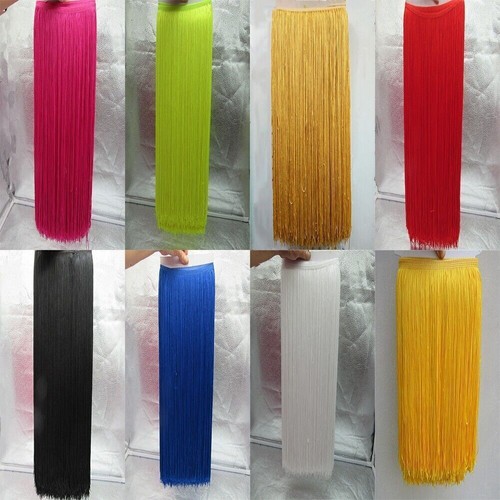Long tassel fringe trim - 1m,