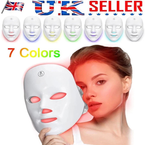 7color led facial mask neck - led,
