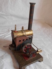 Toy Steam engine vintage J.C Unis Jean Comby No1 French 1950s