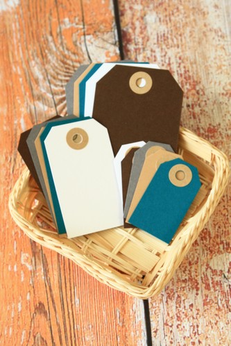 Autumn colours luggage tags - autumn,