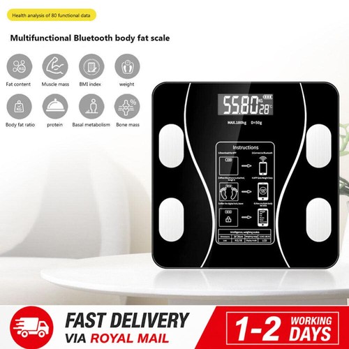Digital 180kg bathroom scales - digital,