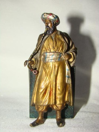 Antique cold painted bronze - antique,
