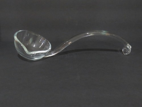 Clear heavy glass punch - clear,